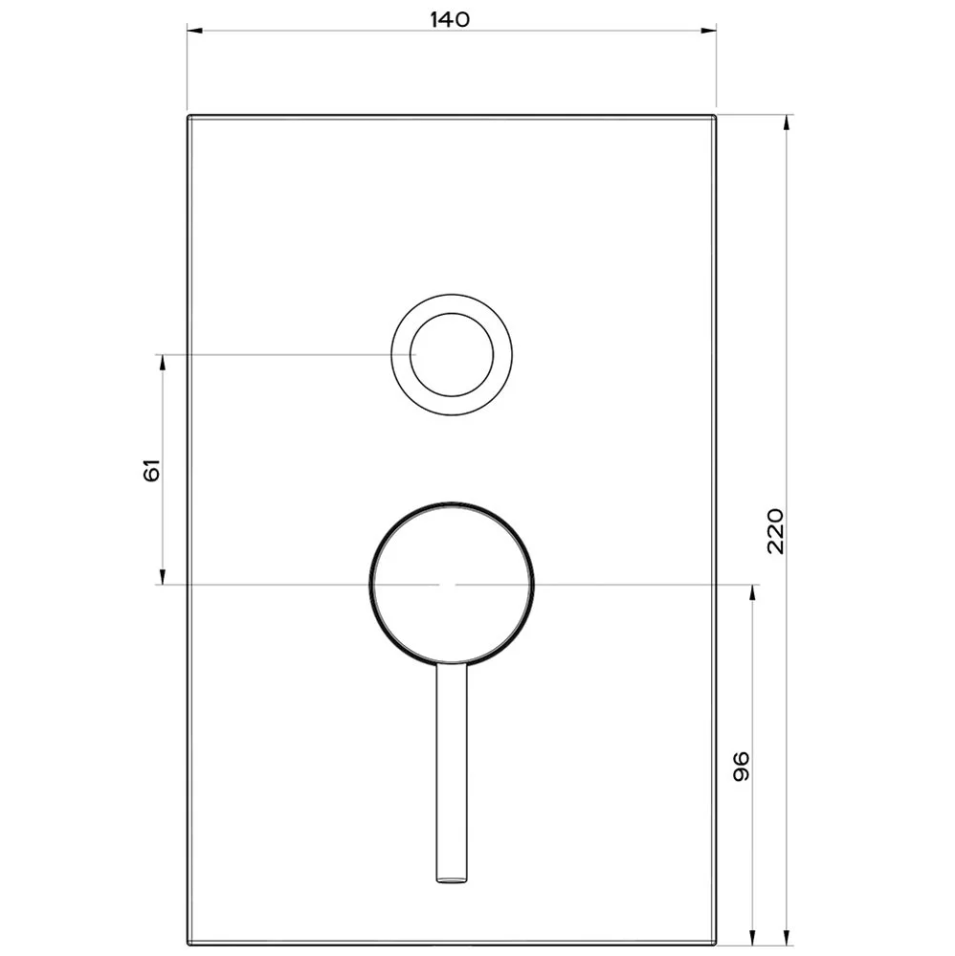 Gessi VIA TORTONA miscelatore a parete 2 uscite, con deviatore automatico, senza corpo incasso, finitura cromo 44664#031 - immagine 2