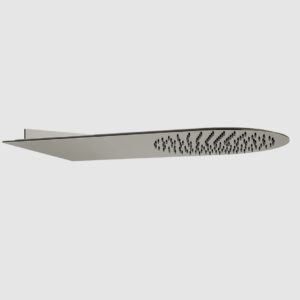 Gessi TREMILLIMETRI Soffione doccia a parete finitura Mirror Steel 33071#238